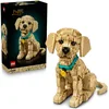 Image de LEGO Icons 11384 Le chiot Golden Retriever