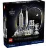 Image de 6588557 LEGO® ARCHITECTURE New York City - The Big Apple; kit de construction, décoration de chambre pour adultes