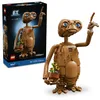 Image de LEGO Ideas E.T. The Extra-Terrestrial - Set de Construction pour Adulte - Maquette avec Figurine d'Alien, Fleurs Artificielles & Brique Lumineuse - Cadeau pour Fan de Films Science-Fiction 21370