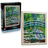 Image de LEGO Art Claude Monet : Le Bassin aux Nymphéas, Harmonie Verte - Set de Construction pour Adulte - Décoration Murale 3D pour la Maison - Maquette de Tableau Impressionniste - Idée Cadeau DIY 31220
