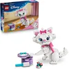 Image de LEGO   Disney L’Adorable Marie Les Aristochats - Jouet Chat - Figurine d'animal avec Accessoires Dont Noeud en Tissu - Décoration de Chambre DIY - Cadeau pour Fille dès 7 Ans ou Fan Nostalgique 43286