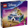 Image de 43295 LEGO® DISNEY Boîte à bijoux de Princess Jasmin avec tapis volant et personnages Aladdin et jasmin