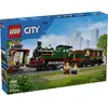 Image de 60511 LEGO® CITY Train à vapeur classique; kit de construction et de jeu; locomotive à vapeur avec wagons de charbon, voitures de tourisme et quai