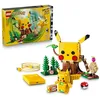 Image de LEGO Pokémon Smart Play : Pikachu et la Cabane d’Entraînement - Set Interactif Tout-en-Un avec 1 Smart Brique, 4 Tags, 1 Chargeur & 1 Pokémon - Idée de Cadeau pour Garçons et Filles dès 6 Ans 72164