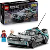 Image de LEGO Speed Champions La Machine à Remonter Le Temps de Retour vers Le Futur - Jouet Voiture - Maquette avec Minifigurines de Doc Brown & Marty McFly - Cadeau pour Garçon, Fille & Fans dès 9 Ans 77256