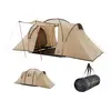 Image de Grand Canyon ATLANTA 4 - Tente dôme pour 4 personnes | tente, tente familiale avec deux espaces de couchage | Désert de Mojave (beige)
