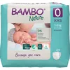 Image de Bambo Nature Lot de 24 couches écologiques de qualité supérieure, taille 0 (1-3 kg) - XXS