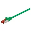 Image de Goobay 68292 CAT 6 Câble de Liaison, S/FTP (PiMF), Vert, 5m Longueur de Câble