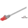 Image de MicroConnect V-UTP601VP RJ45 Câble réseau, câble patch 1 m gris 10 pc(s)