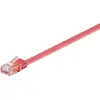 Image de MicroConnect V-UTP601R-FLAT RJ45 Câble réseau, câble patch 1 m rouge 1 pc(s)