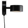 Image de Applique murale CLYDE - LED intégrée métal noir - fonction de mémoire réglable en 3 étapes IP20 - Nordlux, Intérieur