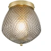 Image de Plafonnier Nordlux ORBIFORM intérieur, verre et métal laiton, suspension et plafonnier IP20 pour ampoule E27 - Nordlux