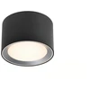 Image de Plafonnier LANDON SMART court - variation de température de 2700-6500k LED intégrée métal noir IP44 Salle de bain - Nordlux, Intérieur