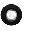 Image de Nordlux DON SMART Colour Spot encastré avec variation de température de 2700-6500k et LED intégrée en plastique noir IP65