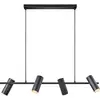 Image de Nordlux Alanis 4-Spot 2213423003 Luminaire à suspendre GU10 noir