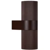 Image de Applique murale KYKLOP ripple - GU10 - aluminium couleur rouille IP54 - Nordlux, Extérieur