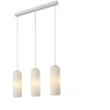 Image de Suspension MIELLA 3-Rail verre blanc IP20 E27 - Nordlux, Intérieur