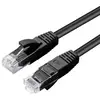 Image de MicroConnect UTP5005S RJ45 Câble réseau, câble patch 0.5 m noir 1 pc(s)