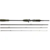 Image de Savage Gear SG4 Jeu rapide Baitcast Travel Tige, Canne à pêche au lancer 4-pièces haute performance pour la pêche aux prédateurs, Conception adaptée au voyage en eau douce et en eau salée 2.21M 15-40G