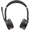 Image de Jabra Evolve 75 UC Wireless Stereo On-Ear Headset   Unified Communications Optimised Headphones With Long-Lasting Battery   USB Bluetooth Adapter   Black