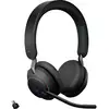 Image de Jabra Evolve2 65 MS Micro-casque supra-auriculaire Bluetooth Stereo noir volume réglable, affichage de la charge de la batterie, mise en sourdine du microphone