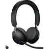Image de Jabra Evolve2 65 UC Micro-casque supra-auriculaire Bluetooth Stereo noir volume réglable, affichage de la charge de la batterie, mise en sourdine du microphone