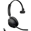 Image de Jabra Evolve2 65 monaural Micro-casque supra-auriculaire Bluetooth Mono noir volume réglable, affichage de la charge de la batterie, mise en sourdine du