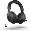 Image de Jabra Evolve2 85 Casque PC Sans Fil avec Station de Charge - Casque Audio Certifié UC Anti-Bruit avec Batterie Longue Durée - Adaptateur Bluetooth USB-A - Noir