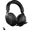 Image de Jabra Evolve2 85 MS Micro-casque supra-auriculaire Bluetooth, filaire Stereo noir Suppression du bruit du microphone volume réglable, affichage de la charge de