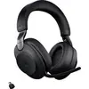 Image de Jabra Evolve2 85 MS Micro-casque supra-auriculaire Bluetooth, filaire Stereo noir Suppression du bruit du microphone volume réglable, affichage de la charge de