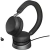 Image de Jabra Evolve2 75 Wireless PC Headset with Charging Dock and 8-Mic Technology - Dual Foam Stereo Headphones with Advanced Active Noise Cancellation, USB-C Bluetooth Adapter and MS Compatibility - Black