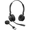 Image de Jabra Engage 55 - Micro-casque stéréo sans fil avec adaptateur DECT USB-A Link 400, Microphone à réduction de bruit - Portée étendue et protection auditive - Certifié MS Teams - Noir