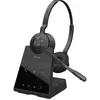 Image de Jabra Engage 65 SE Stereo Micro-casque supra-auriculaire DECT, filaire Stereo noir Noise Cancelling mise en sourdine du microphone, NFC