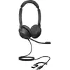 Image de Jabra Evolve2 30 SE Micro-casque supra-auriculaire filaire Stereo noir Suppression du bruit du microphone, Noise Cancelling micro-casque téléphone