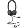 Image de Jabra Evolve2 30 SE Micro-casque supra-auriculaire filaire Stereo noir Suppression du bruit du microphone, Noise Cancelling micro-casque téléphone