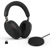 Image de Jabra Evolve3 85 Casque Over-Ear Bluetooth sans Fil avec Micro et Station de Charge pour Travail, USB-C, IA Appel Vocal, ANC Adaptative, 25h, MS Teams Certifié, Noir