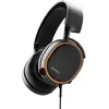 Image de SteelSeries Arctis 5 - Casque de Jeu à Éclairage RVB - Son Surround DTS Headphone:X v2.0 pour PC, Playstation 5 et PS4 - Noir