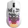Image de SteelSeries Aerox 3 Wireless - Souris gaming RGB trouée - Design étanche ultra-léger - Capteur optique 18K DPI TrueMove Air - Snow