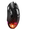 Image de SteelSeries Aerox 5 Wireless - Souris gaming perforée RGB - Design ultra-léger et étanche - 9 boutons - Bluetooth/2.4 GHz - Capteur optique TrueMove Air 18K DPI