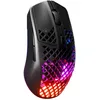 Image de SteelSeries Aerox 3 Wireless - Souris gaming RGB trouée - Design étanche ultra-léger - Capteur optique 18K DPI TrueMove Air - Onyx