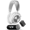 Image de SteelSeries Arctis Nova Pro Wireless Blanc - Casque Gaming Multi-système - Haut-parleurs magnétiques en néodyme - ANC - Autonomie illimitée - Micro ClearCast Gen 2 - PC,PS5,PS4, Switch 2, Mobile