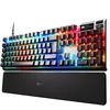Image de SteelSeries Apex Pro Gen 3 - Clavier Gamer HyperMagnetic - Switches OmniPoint 3.0 - Actionnement Ajustable - Toucher Rapide/SOCD - OLED - RGB - Capuchons PBT - USB-C - FR Layout AZERTY