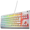 Image de SteelSeries Apex 3 TKL Blanc Clavier Gaming RGB - Format Compact sans pavé numérique - Illumination RGB sur 8 Zones - Résistant à l’Eau et à la poussière - Switchs Gaming Silencieux -Format FR AZERTY