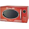 Image de Melissa 16330129 Micro-ondes chrome, rouge