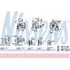 Image de NISSENS Pompe d'accélération, carburateur pour FIAT: Punto, 500, Panda, Doblo, Fiorino, Idea, Qubo & OPEL: Corsa & LANCIA: Musa, Ypsilon (Ref: 93030)