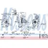 Image de NISSENS Pompe d'accélération, carburateur pour VOLKSWAGEN: Passat & AUDI: A6, A4 & SKODA: Superb (Ref: 93043)