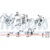 Image de NISSENS Pompe d'accélération, carburateur pour FIAT: Stilo, Multipla, Marea, Marengo & LANCIA: Lybra & ALFA ROMEO: 156, 147 (Ref: 93104)