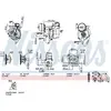Image de NISSENS Pompe d'accélération, carburateur pour FIAT: 500, Punto, Panda, Fiorino, Qubo & OPEL: Corsa & LANCIA: Ypsilon & FORD: Ka (Ref: 93156)