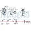 Image de NISSENS Pompe d'accélération, carburateur pour PEUGEOT: Bipper & CITROËN: Nemo (Ref: 93237)