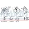 Image de NISSENS Pompe d'accélération, carburateur pour TOYOTA: Corolla, Corolla Verso, Avensis (Ref: 93241)